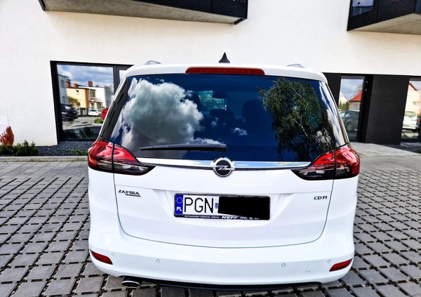 Opel Zafira cena 40900 przebieg: 182480, rok produkcji 2015 z Gniezno małe 232